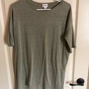Luluroe olive green shirt